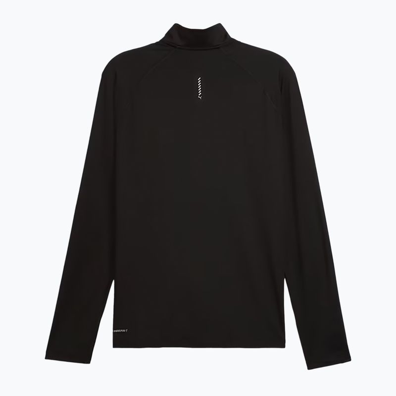 Pánská běžecká mikina PUMA Run Velocity Cloudspun 1/4 Zip puma black 2
