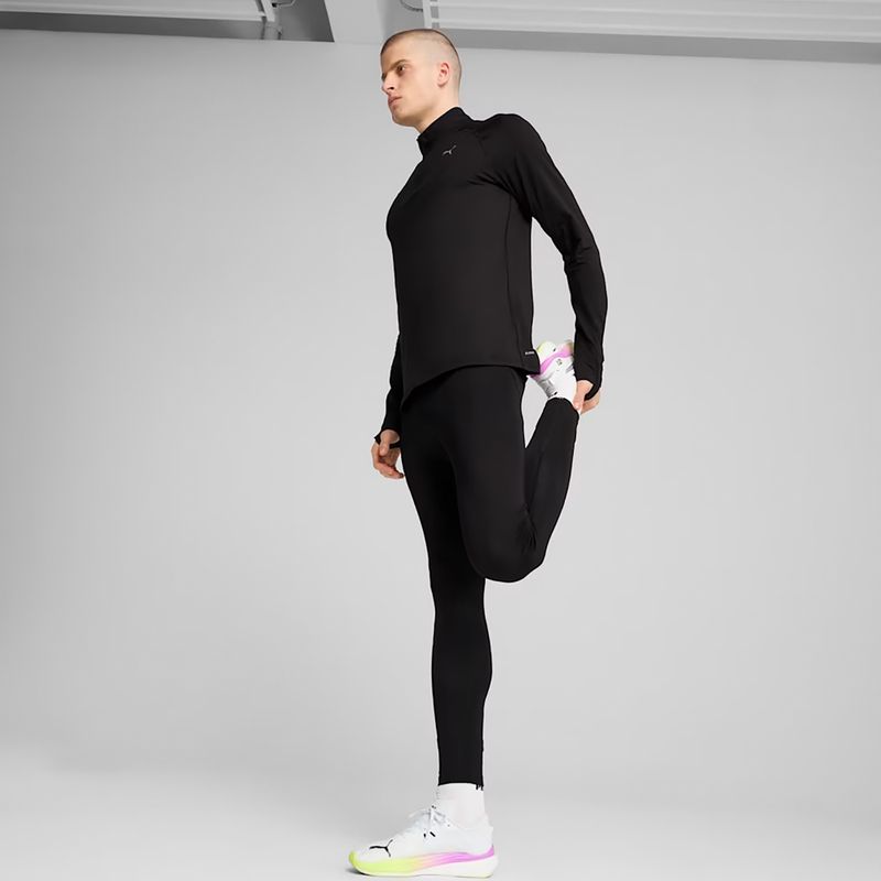 Pánská běžecká mikina PUMA Run Velocity Cloudspun 1/4 Zip puma black 4