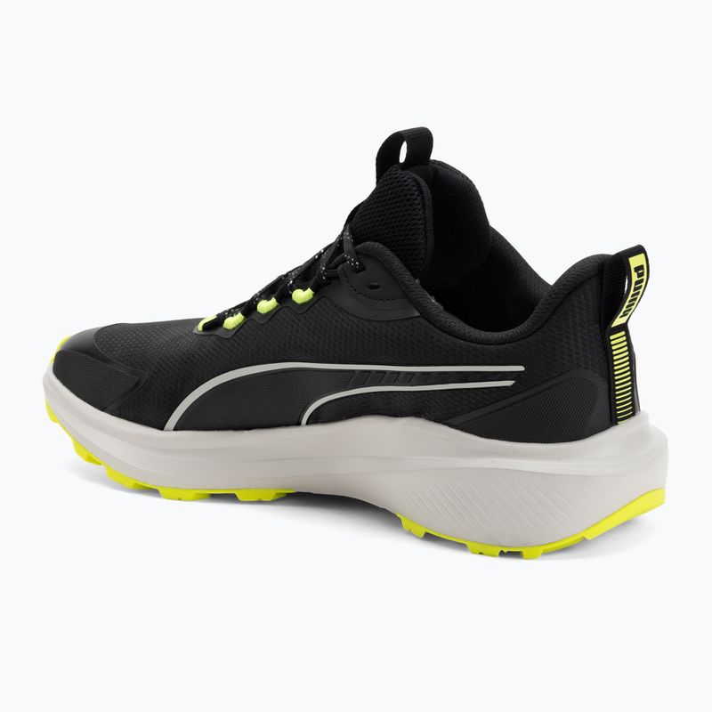 Běžecké boty PUMA Skyrocket Lite Trail puma black/feather gray/yellow alert 3