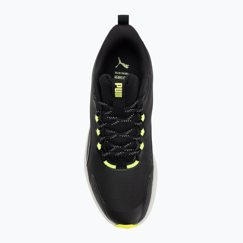 Běžecké boty PUMA Skyrocket Lite Trail puma black/feather gray/yellow alert 5