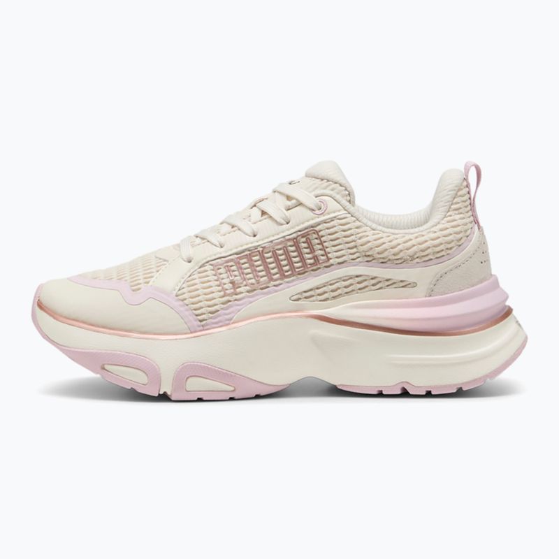 Dámské běžecké boty PUMA Softride Divine Metal alpine snow/warm white/rose mauve