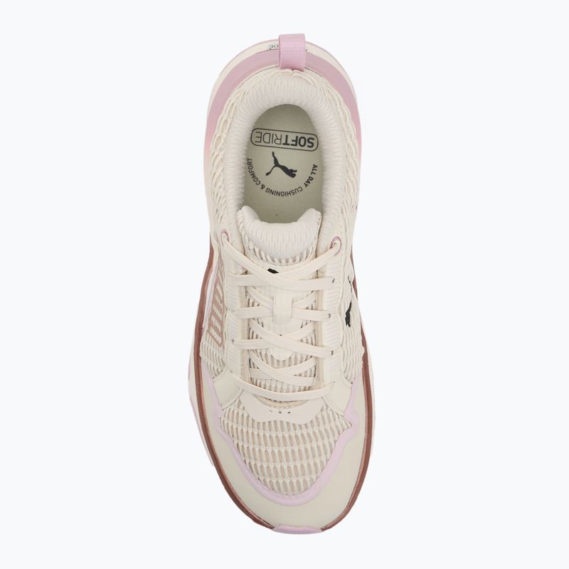 Dámské běžecké boty PUMA Softride Divine Metal alpine snow/warm white/rose mauve 5