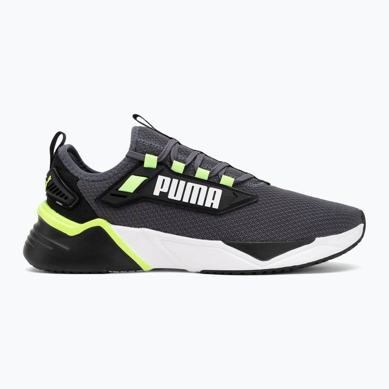 Běžecké boty PUMA Retaliate 3 puma black/green moon/green glare 2