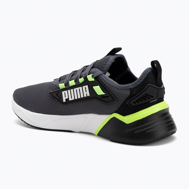 Běžecké boty PUMA Retaliate 3 puma black/green moon/green glare 3