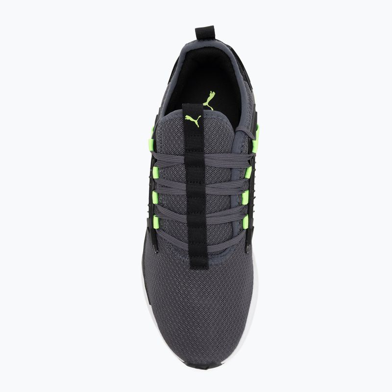 Běžecké boty PUMA Retaliate 3 puma black/green moon/green glare 5