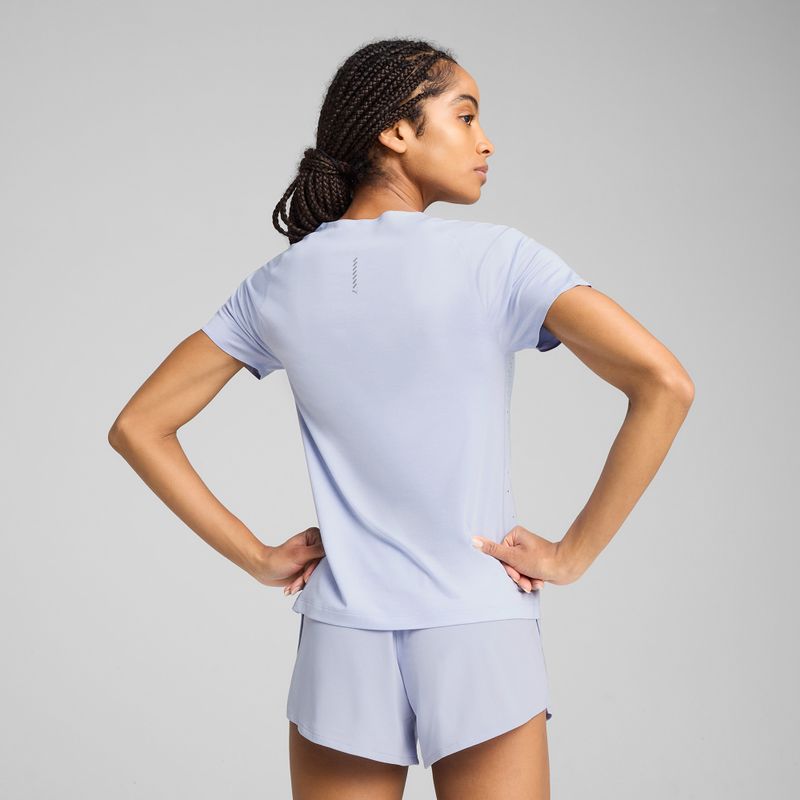 Dámské běžecké tričko PUMA Run Cloudspun Tee cool neather/heather 4