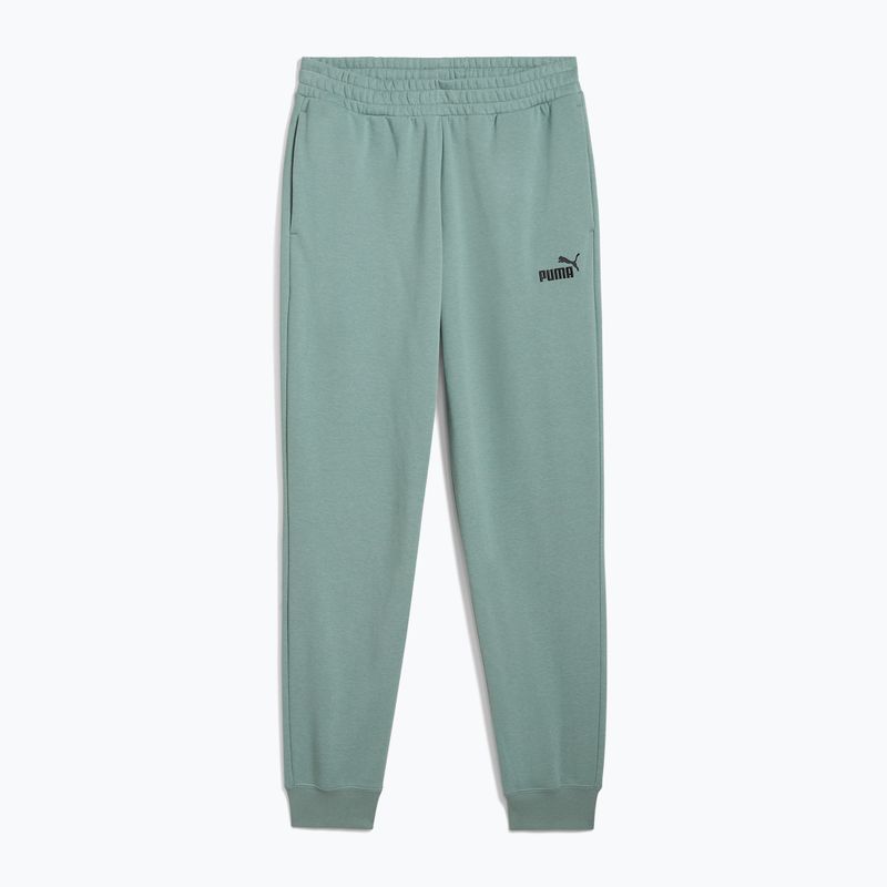 Pánské tepláky PUMA ESS No. 1 Logo Sweatpants TR CL green moon