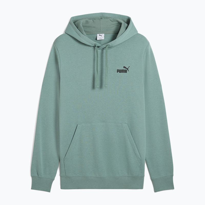 Pánská mikina PUMA ESS Small No. 1 Logo Hoodie TR green moon