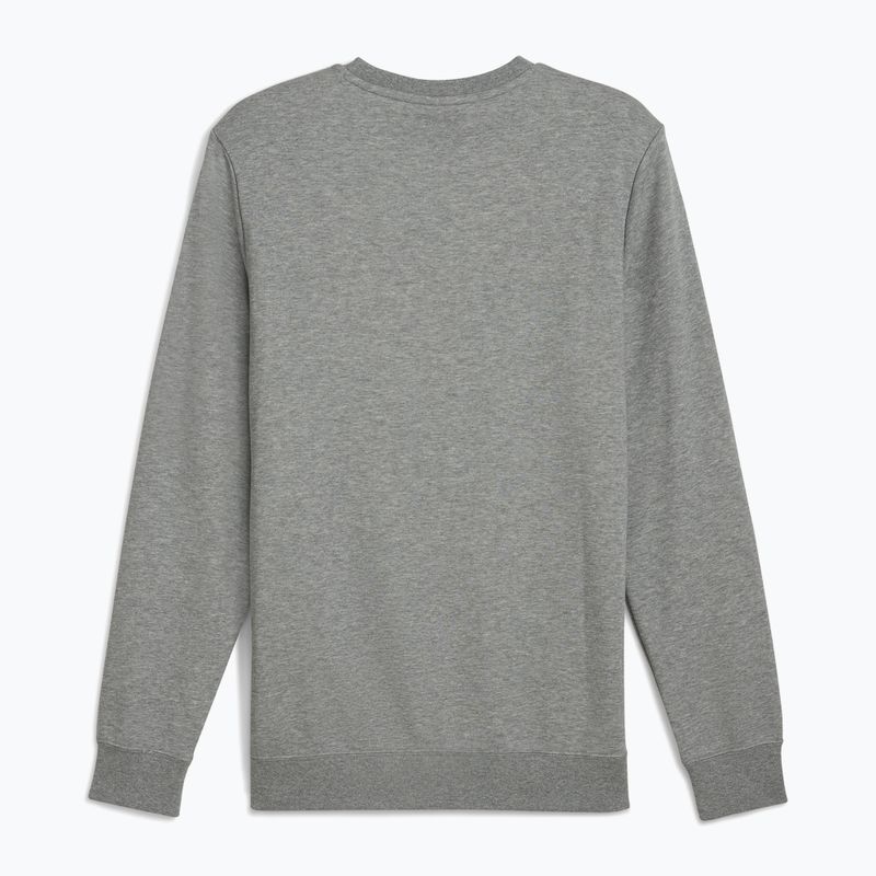 Pánská mikina  PUMA ESS No. 1 Logo Crew TR medium gray heather 2