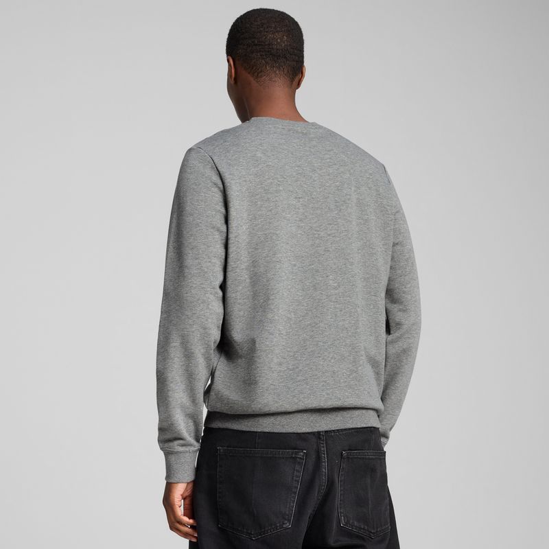 Pánská mikina  PUMA ESS No. 1 Logo Crew TR medium gray heather 4