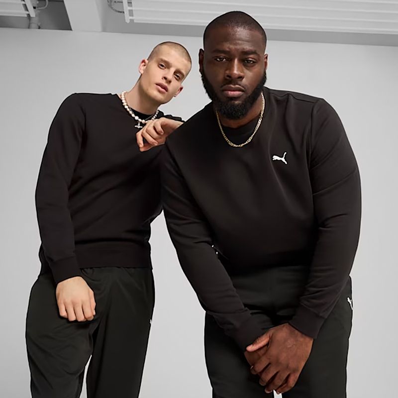 Pánská mikina  PUMA ESS Crew TR puma black 3