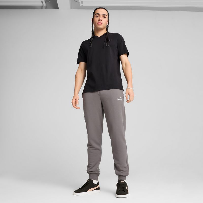 Pánské tepláky PUMA ESS No. 1 Logo Sweatpants TR CL litina 3