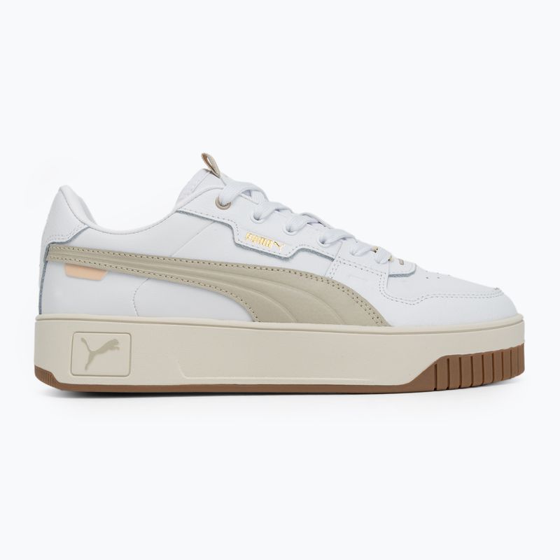 Dámské boty  PUMA Carina Street Lux puma white/desert dust/puma gold 2