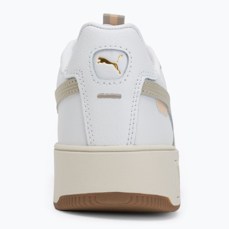 Dámské boty  PUMA Carina Street Lux puma white/desert dust/puma gold 6