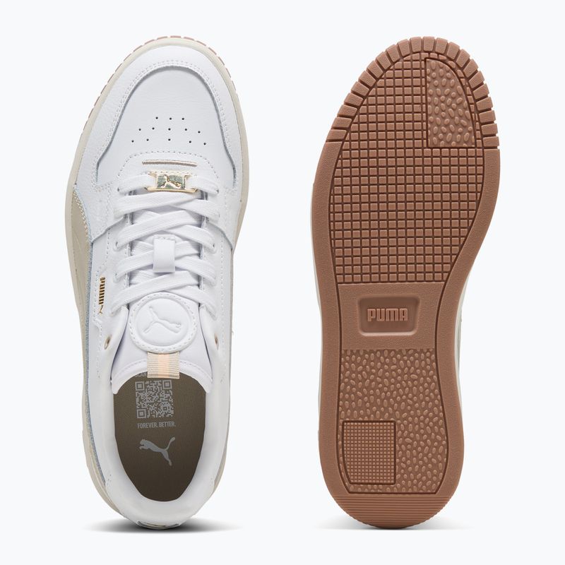 Dámské boty  PUMA Carina Street Lux puma white/desert dust/puma gold 3