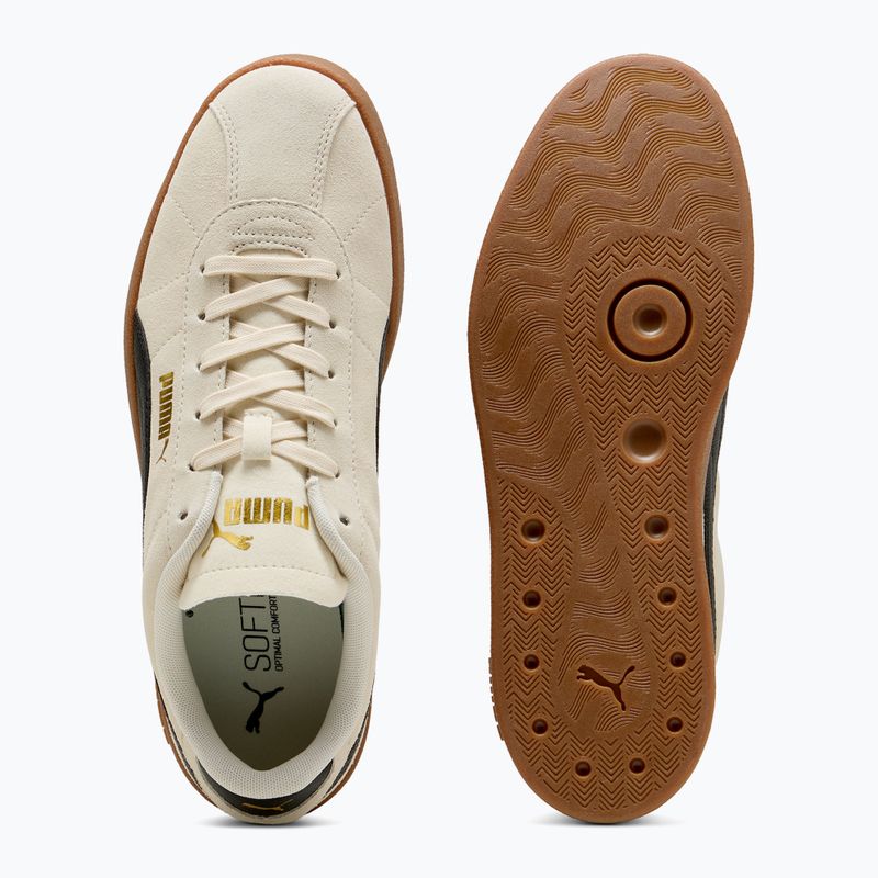 Boty  PUMA Club II alpine snow/puma black/puma gold 3