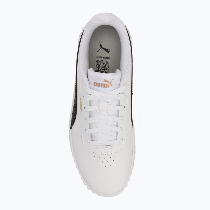 Dámské boty  PUMA Carina 3.0 puma white/puma black/puma gold 5