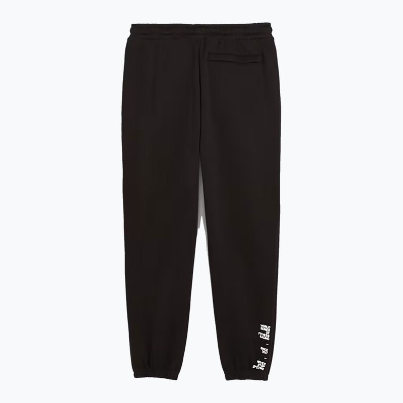 Pánské kalhoty PUMA x HYROX Fleece černé 5