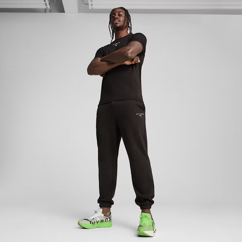 Pánské kalhoty PUMA x HYROX Fleece černé 6