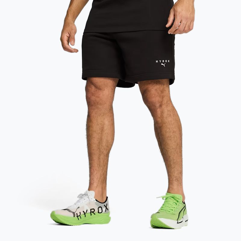 Pánské tréninkové šortky PUMA x HYROX černé