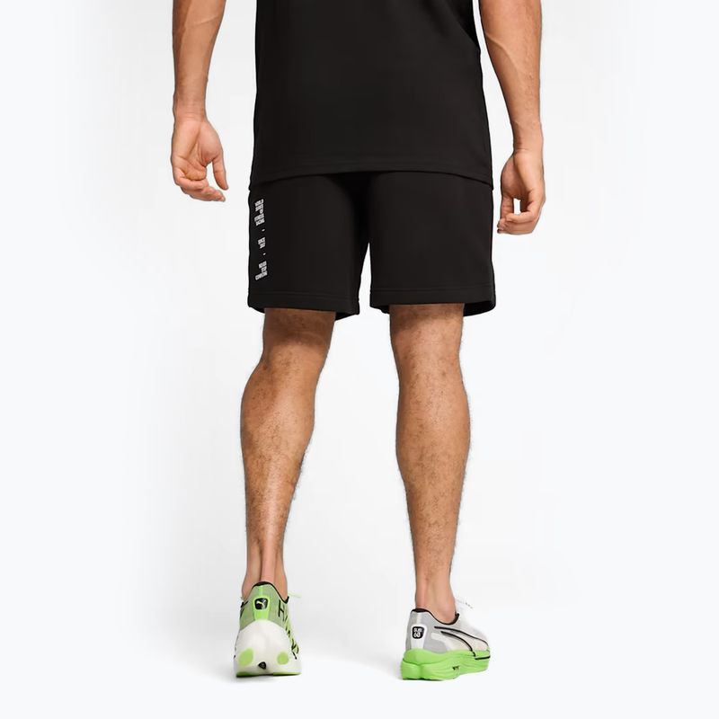 Pánské tréninkové šortky PUMA x HYROX černé 2