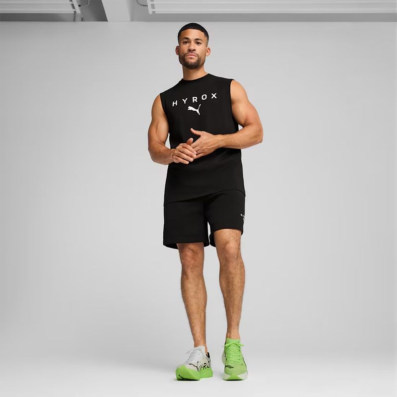 Pánské tréninkové šortky PUMA x HYROX černé 7