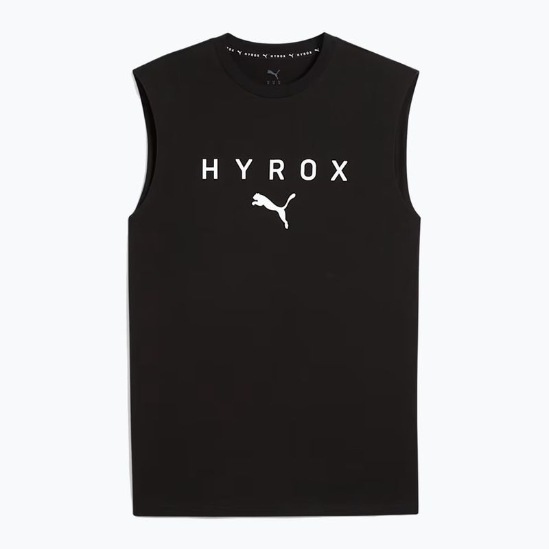 Pánský tréninkový top PUMA x HYROX Cutoff Tank černý