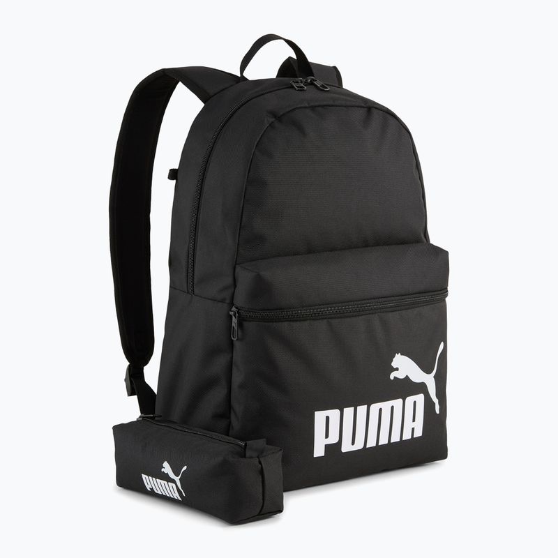 Městský batoh PUMA Phase Backpack Set 22 l puma black