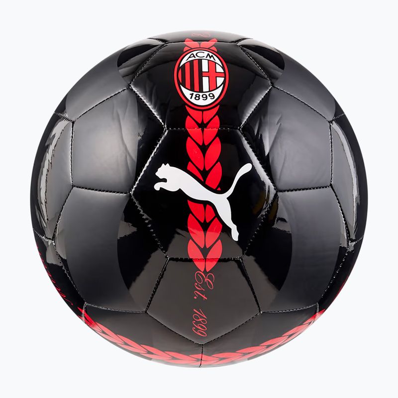 Fotbalový míč PUMA ACM PreMatch puma black/for all time red  velikost 5