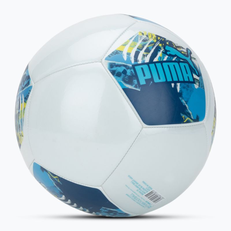 Fotbalový míč PUMA MCFC ftblNRGY blazing blue/bright aqua velikost 5  2