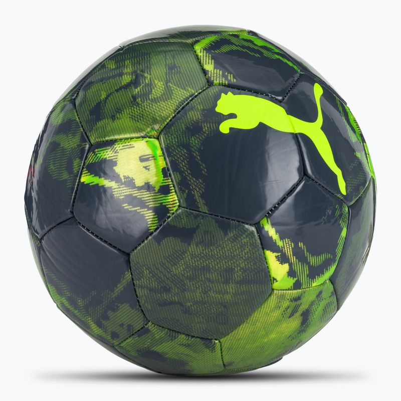 Fotbalový míč PUMA Cup Graphic yellow alert/green glare/galactic grey velikost 5 2