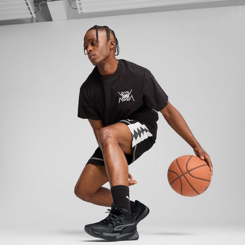 Pánský basketbalový dres  PUMA Jaws Core Tee II puma black 3