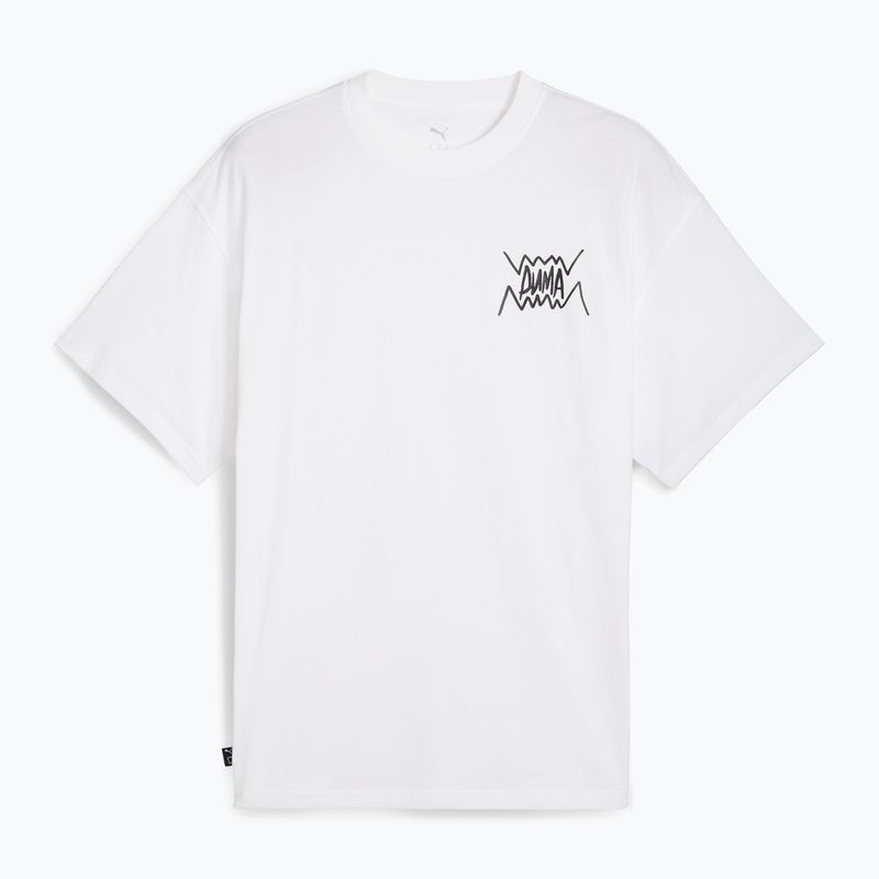 Pánský basketbalový dres  PUMA Jaws Core Tee II puma white
