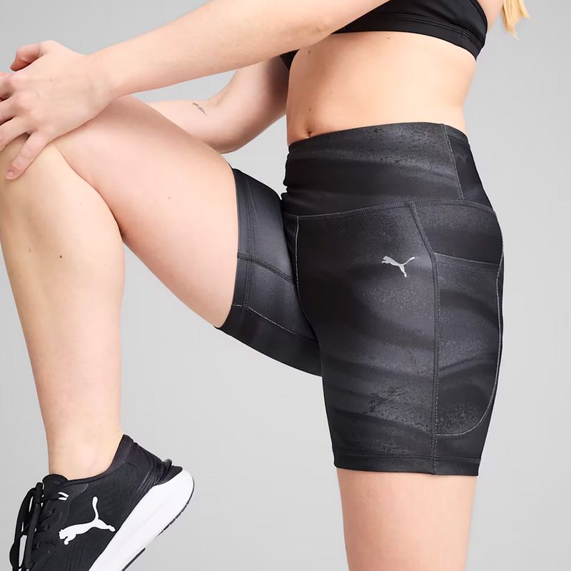 Dámské běžecké šortky Puma Run Velocity 5" AOP Tight puma black 6