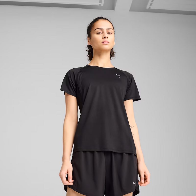 Dámské běžecké tričko PUMA Run Velocity Tee Poly puma černá 3