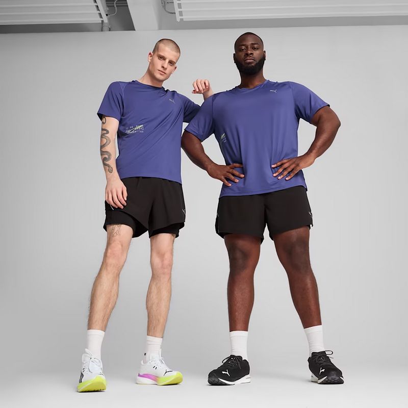 Pánské běžecké šortky  Puma Run Ultrawave 2IN1 5" puma black 3