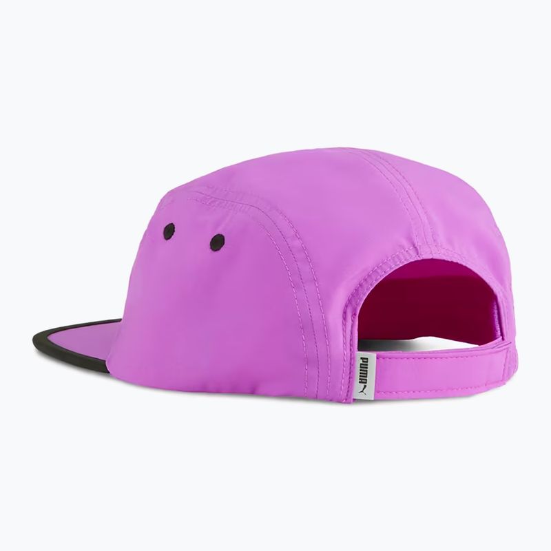 Kšiltovka  PUMA ESS Running 5 Panel wild berry 2