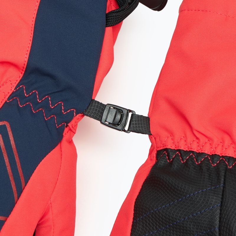 Dětské lyžařské rukavice ZIENER Lavalino Aquashield AW Mitten fiery red 5