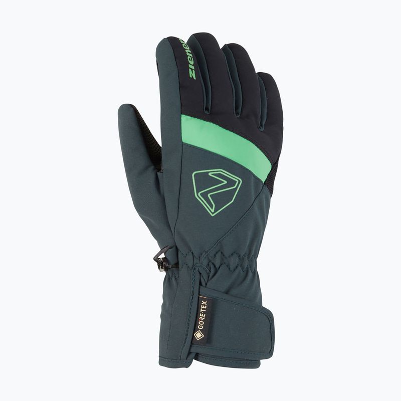 Dětské lyžařské rukavice ZIENER Leif GTX dark jungle 7
