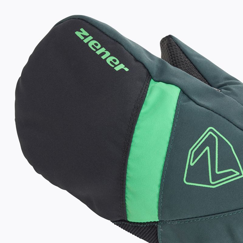 Dětské lyžařské rukavice ZIENER Levin GTX Mitten dark jungle 4