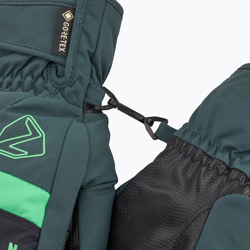 Dětské lyžařské rukavice ZIENER Levin GTX Mitten dark jungle 5