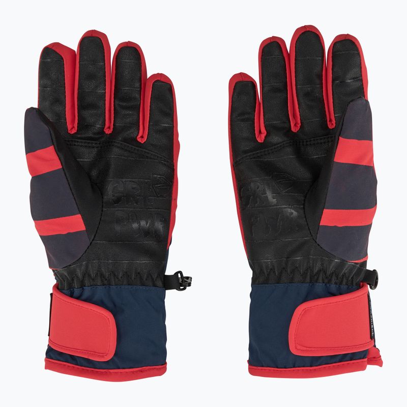 Dětské lyžařské rukavice ZIENER Liwa Aquashield PR fiery red 2