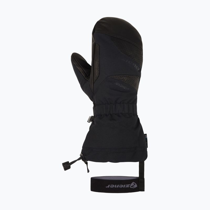 Pánské lyžařské rukavice  ZIENER Gaikus Aquashield AW alpine black 8