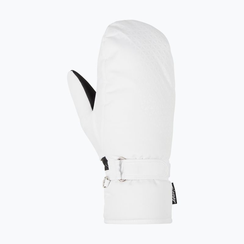 Dámské lyžařské rukavice  ZIENER Kisar Aquashield Mitten white 2