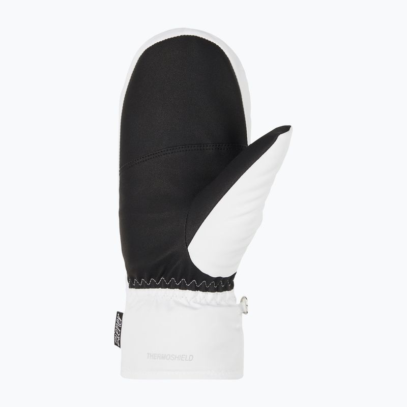 Dámské lyžařské rukavice  ZIENER Kisar Aquashield Mitten white 3