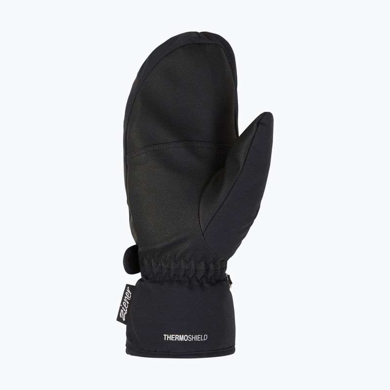 Dámské lyžařské rukavice  ZIENER Kisar Aquashield Mitten black 2