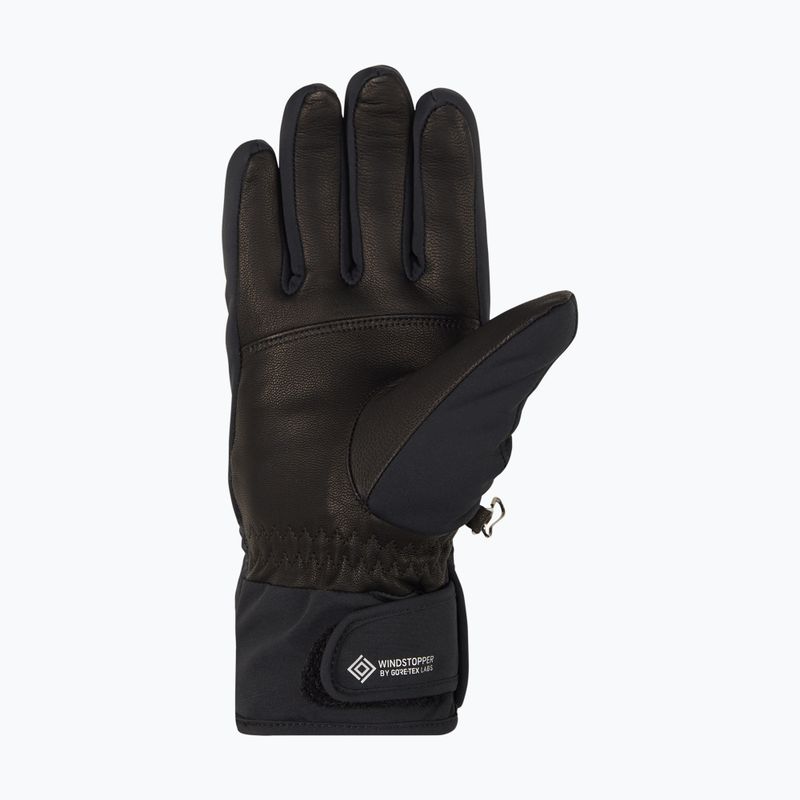 Dámské lyžařské rukavice  ZIENER Karoi WS PR black/rose metallic 8