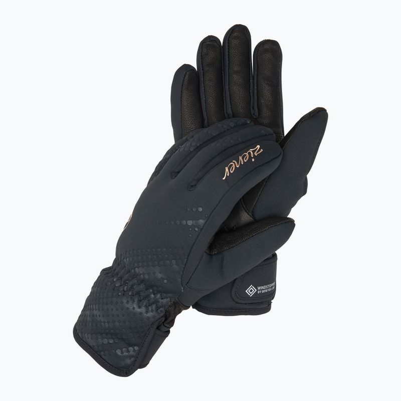 Dámské lyžařské rukavice  ZIENER Karoi WS PR black/rose metallic