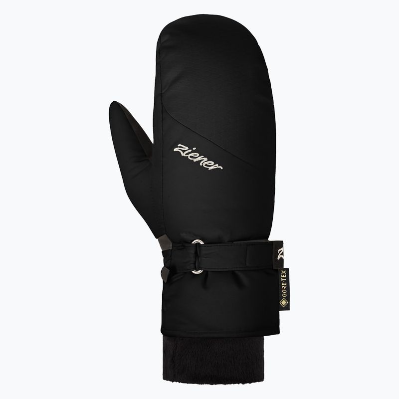 Dámské lyžařské rukavice ZIENER Klairo-Z GTX+Gore Plus Warm Mitten black 2