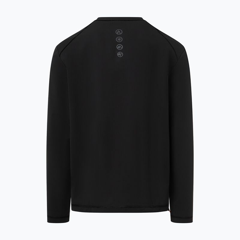 Pánské termo tričko Longsleeve BOGNER FIRE+ICE Alejo 1/4 Zip black 2